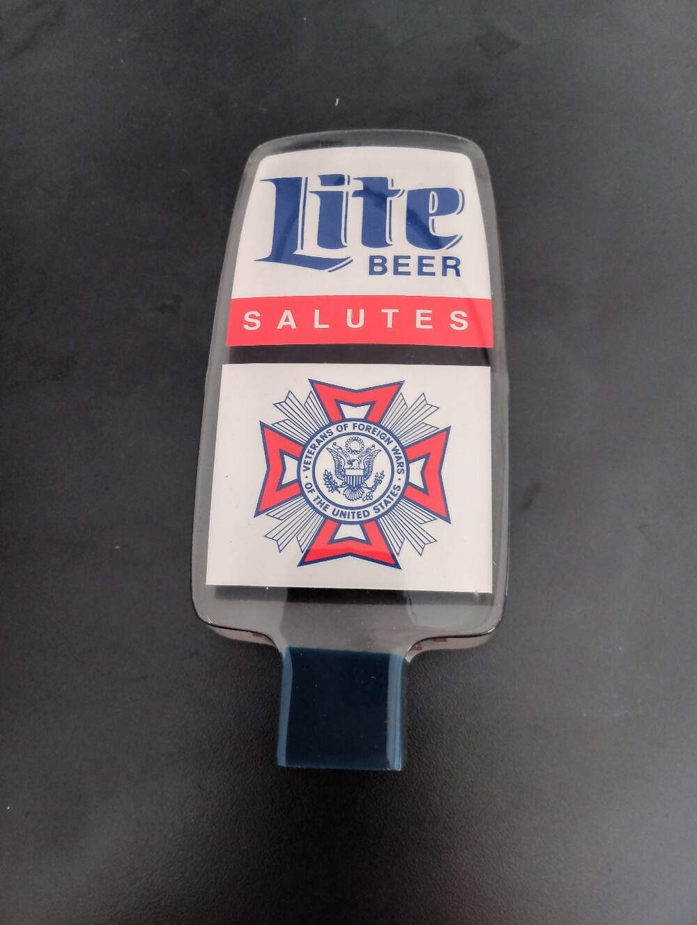 Miller Lite Salute To Veterans Beer Tap